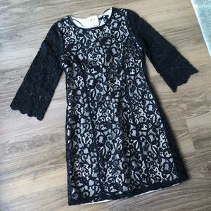 H&M Black Lace Dress - sz XS